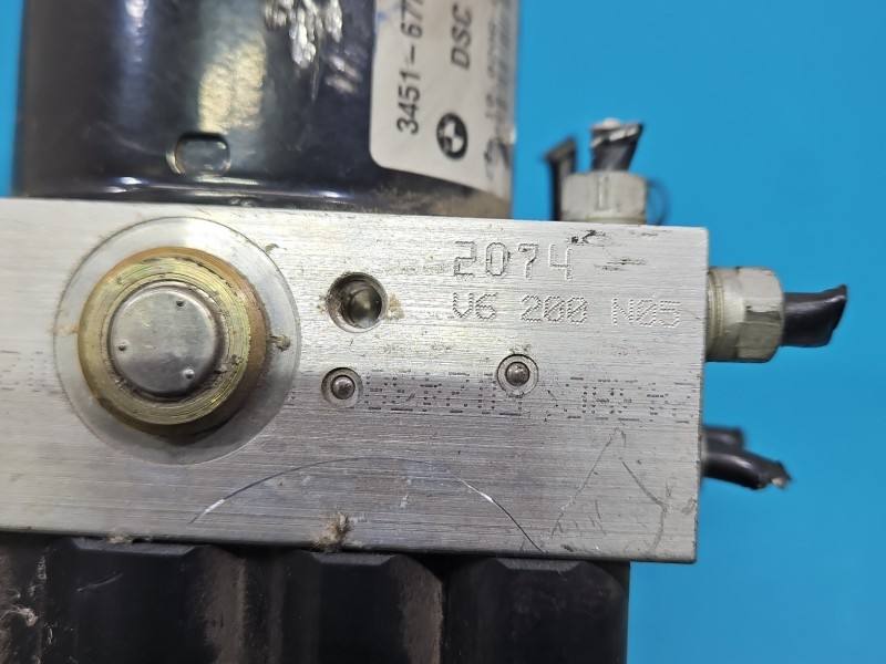 Блок керування ABS АБС BMW 1 E87 6771487 — фото деталі 7