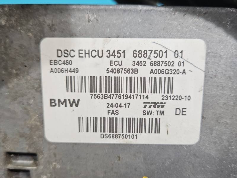 Блок керування ABS АБС BMW 5 G30 6887501 — фото деталі 12