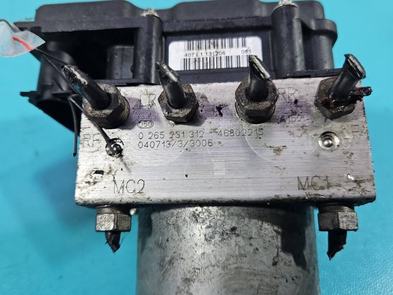 Блок керування ABS АБС Fiat Panda 0265800715 — фото деталі 7