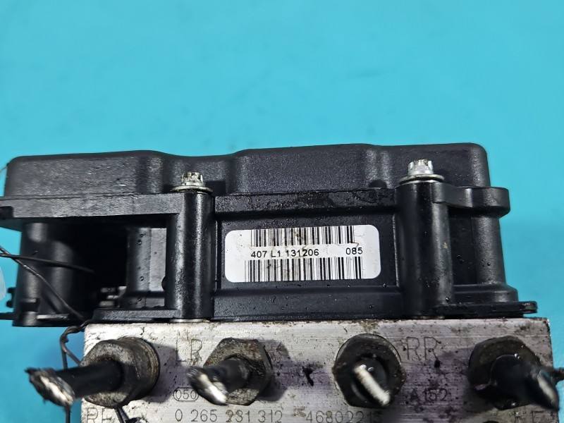 Блок керування ABS АБС Fiat Panda 0265800715 — фото деталі 8