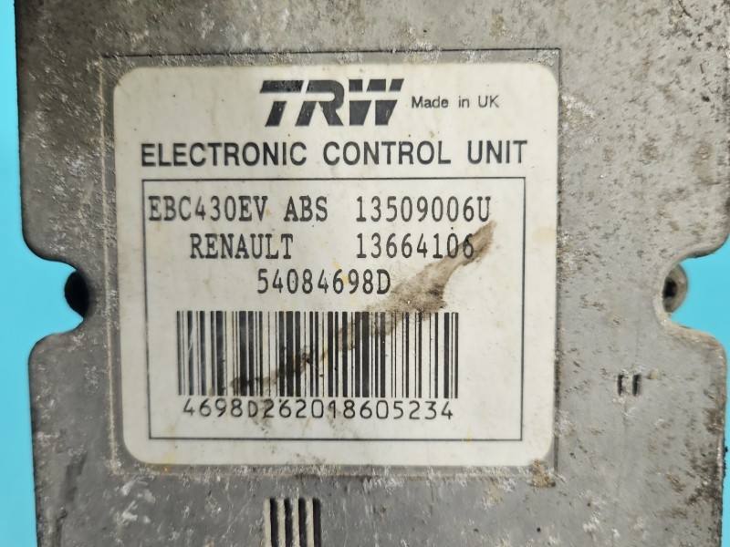 Блок керування ABS АБС Opel Movano 13509006U — фото деталі 9