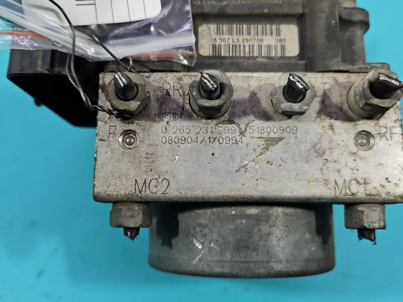 Блок керування ABS АБС Fiat Linea 0265231999 — фото деталі 5