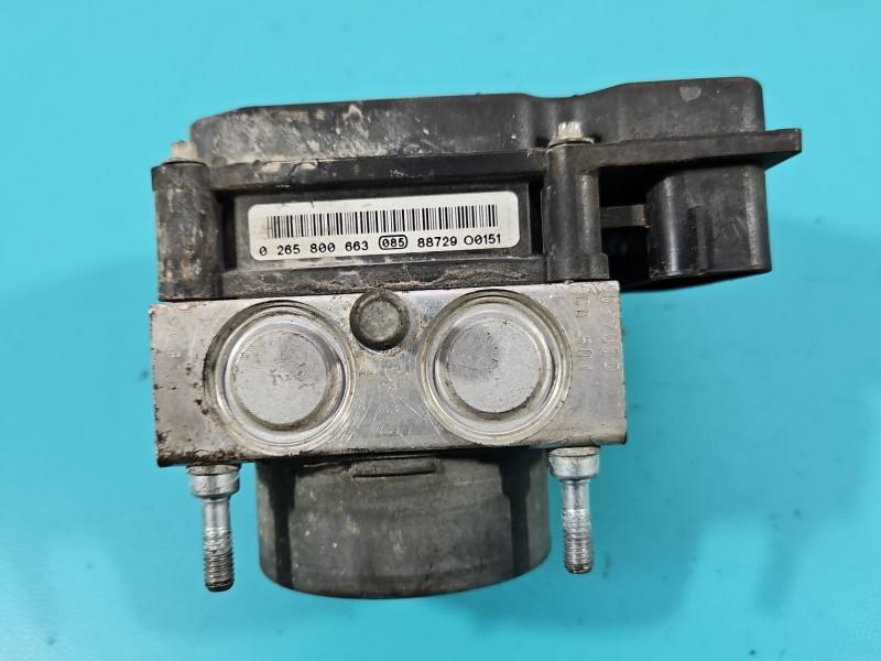 Блок керування ABS АБС Fiat Linea 0265231999 — фото деталі 8