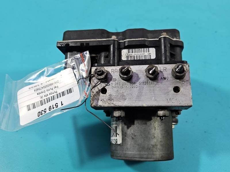 Блок керування ABS АБС Fiat Punto 0265230306 — фото деталі 6
