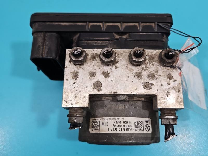 Блок керування ABS АБС Seat Leon 3Q0614517T — фото деталі 2