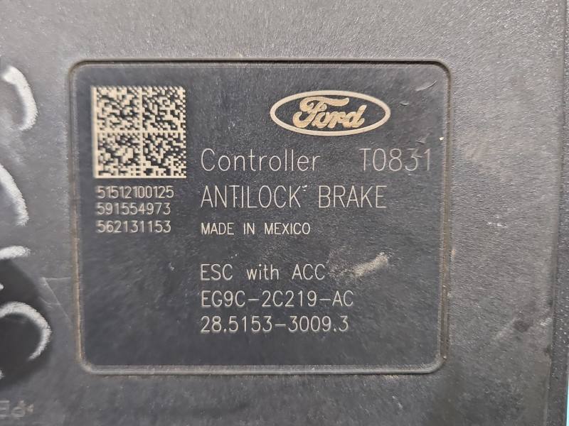 Блок керування ABS АБС Ford Fusion EG9C-2C405-AF — фото деталі 10