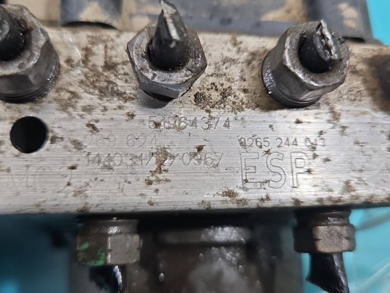 Блок керування ABS АБС Citroen Jumper 0265244043 — фото деталі 5