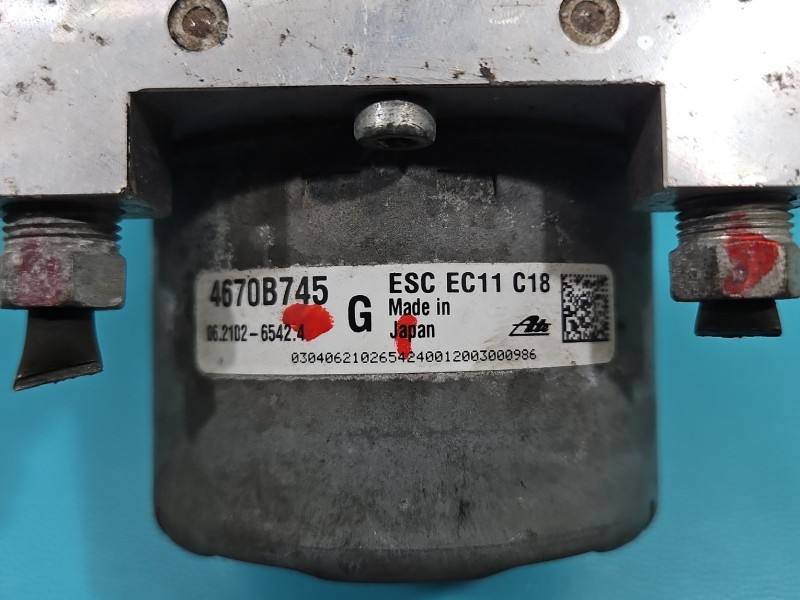 Блок керування ABS АБС Mitsubishi Outlander 4670B745 — фото деталі 3
