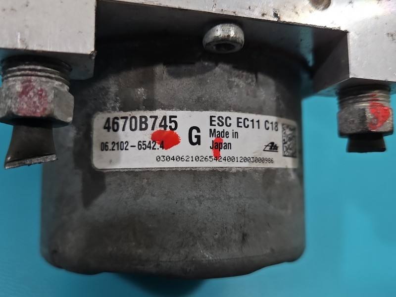 Блок керування ABS АБС Mitsubishi Outlander 4670B745 — фото деталі 4