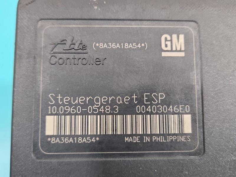 Блок керування ABS АБС Opel Astra H 13213610 — фото деталі 9