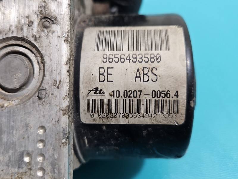 Блок керування ABS АБС Citroen C3 9656493580 — фото деталі 5
