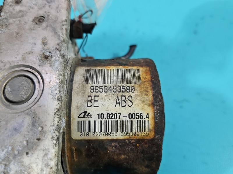 Блок керування ABS АБС Citroen C3 9656493580 — фото деталі 5