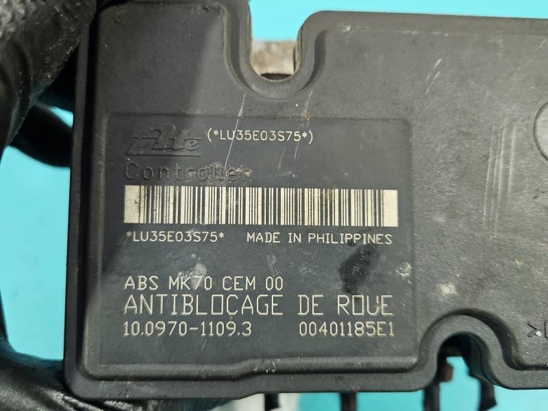 Блок керування ABS АБС Citroen C3 9656493580 — фото деталі 8