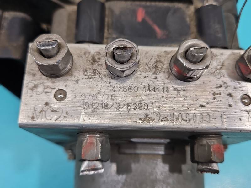 Блок керування ABS АБС Renault Clio 476601411R — фото деталі 3