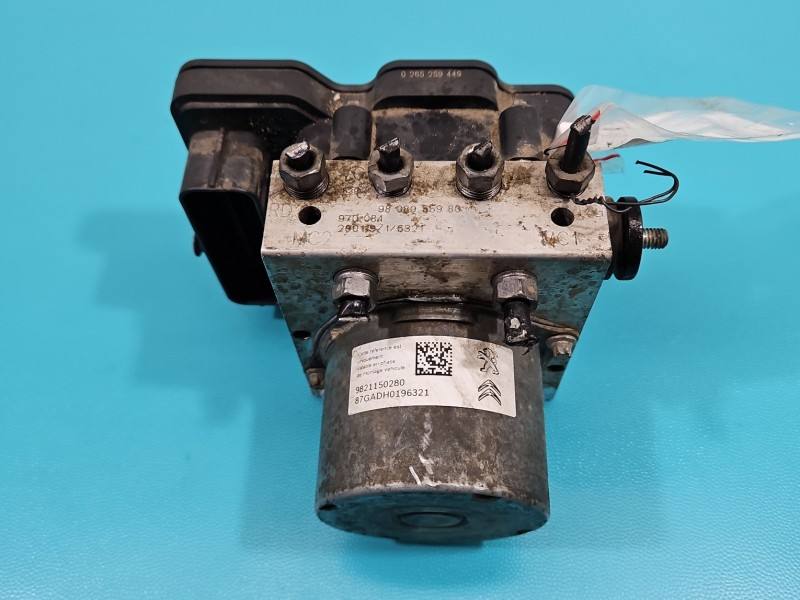 Блок керування ABS АБС Peugeot Expert 9808055980 — фото деталі 2