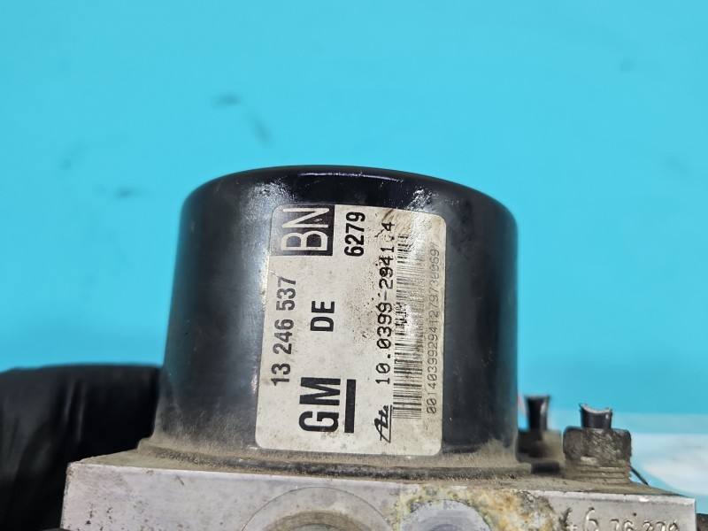 Блок керування ABS АБС Opel Astra H 13246537 — фото деталі 8