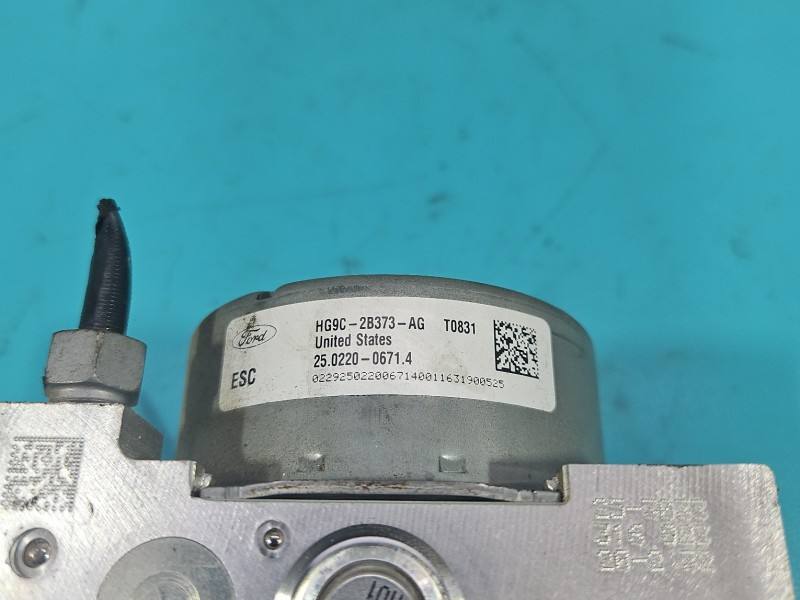 Блок керування ABS АБС Ford Fusion HG9C-2B373-AG — фото деталі 5