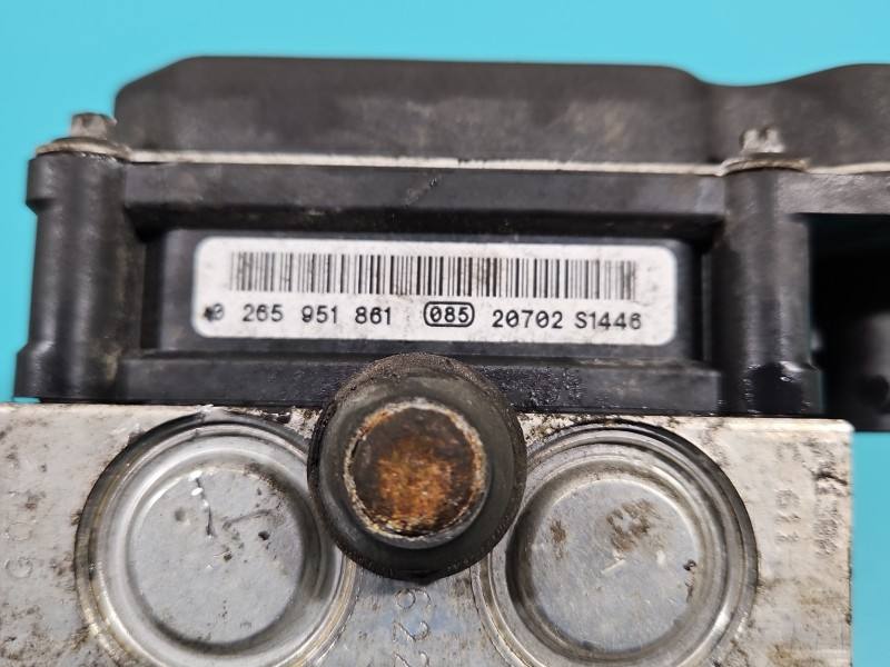 Блок керування ABS АБС Citroen C4 0265252034 — фото деталі 9