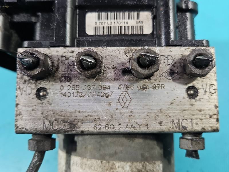 Блок керування ABS АБС Renault Master 0265237094 — фото деталі 5