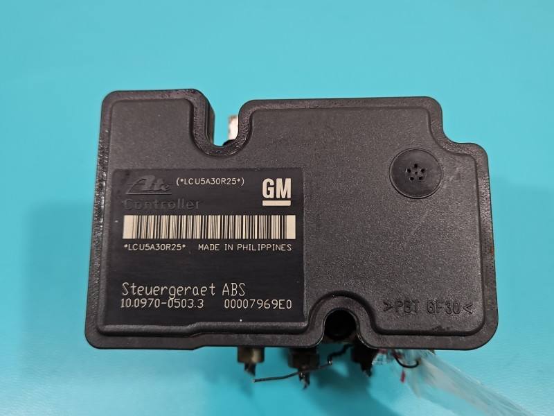 Блок керування ABS АБС Opel Astra H 13157575 — фото деталі 9