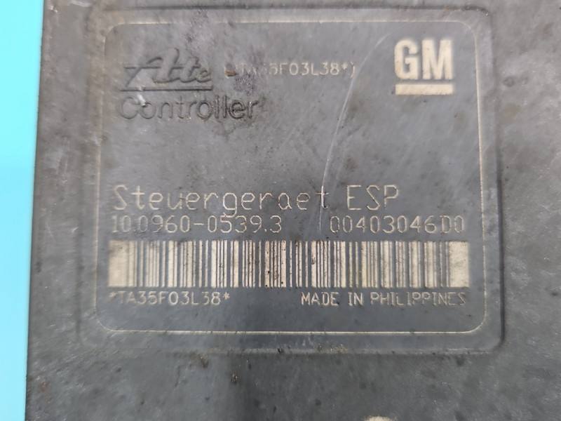 Блок керування ABS АБС Opel Astra H 13213610 — фото деталі 5