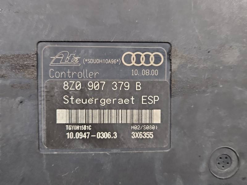 Блок керування ABS АБС Audi A2 8Z0614517C — фото деталі 10