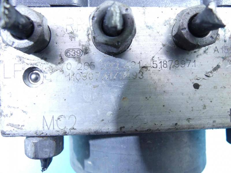 Блок керування ABS АБС Fiat Fiorino 0265801079 — фото деталі 4