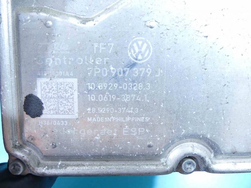 Блок керування ABS АБС Volkswagen Touareg 7P0907379J — фото деталі 9