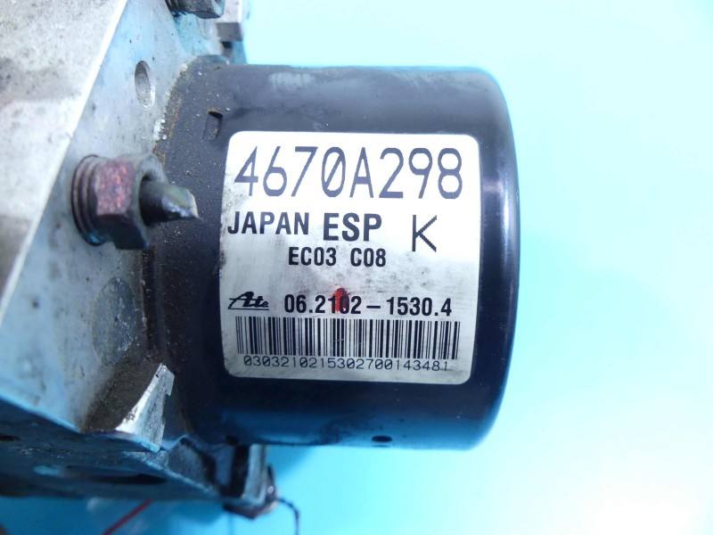 Блок керування ABS АБС Mitsubishi ASX 4670A298 — фото деталі 3