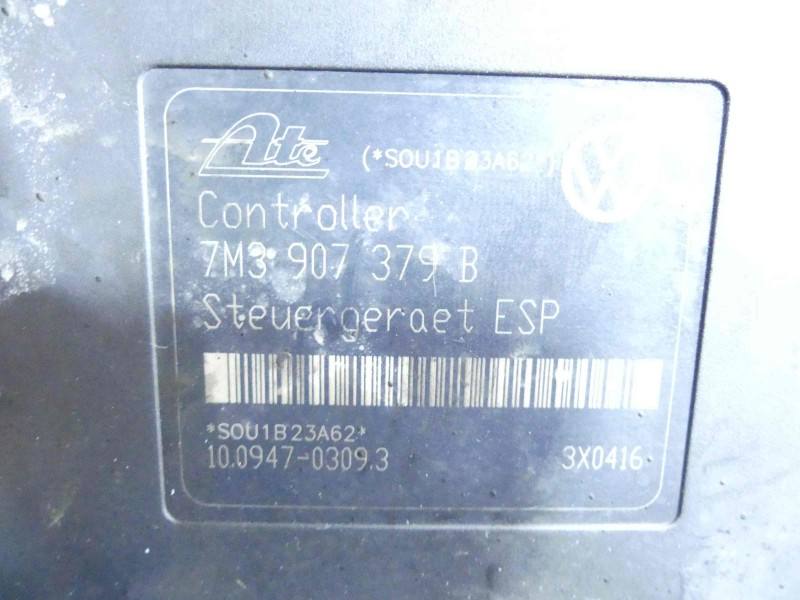 Блок керування ABS АБС Volkswagen Sharan 7M3614111 — фото деталі 9