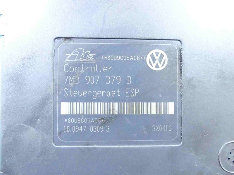 Блок керування ABS АБС Volkswagen Sharan 7M3614111 — фото деталі 9