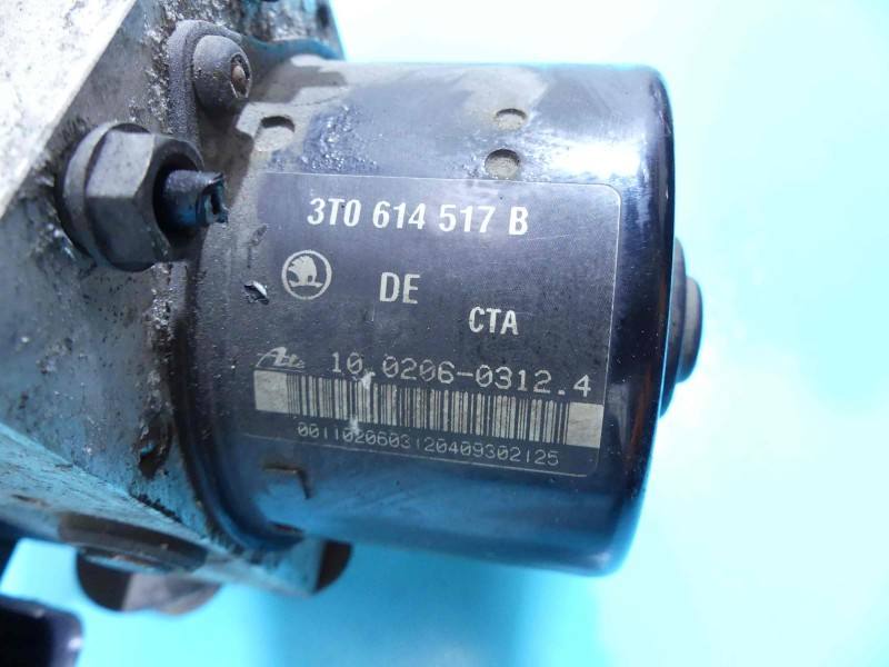 Блок керування ABS АБС Skoda Superb 2 3T0614517B — фото деталі 3