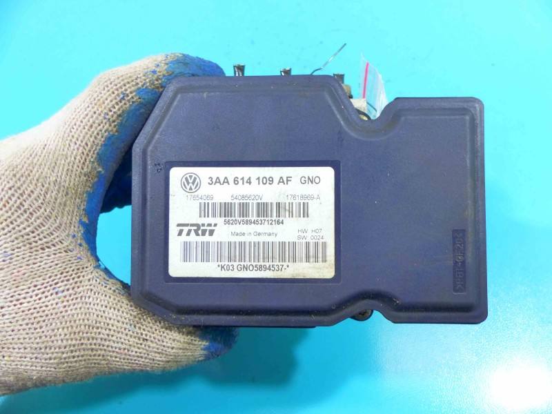 Блок керування ABS АБС Volkswagen Passat CC 3AA614109AF — фото деталі 8