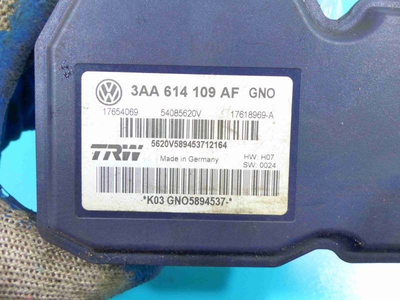 Блок керування ABS АБС Volkswagen Passat CC 3AA614109AF — фото деталі 9