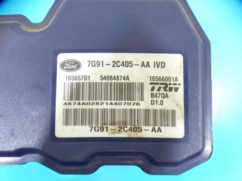 Блок керування ABS АБС Ford Galaxy 7G91-2C405-AA — фото деталі 7