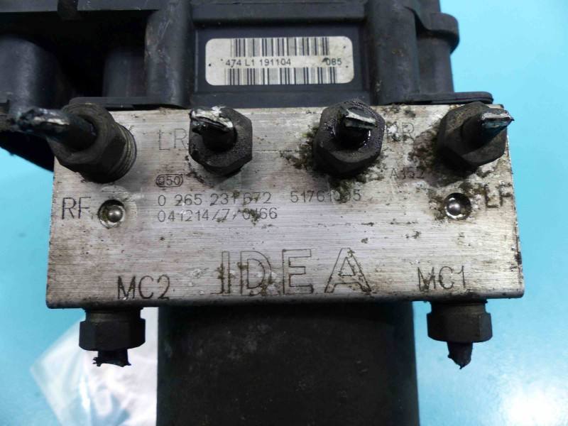 Блок керування ABS АБС Fiat Idea 0265800495 — фото деталі 3