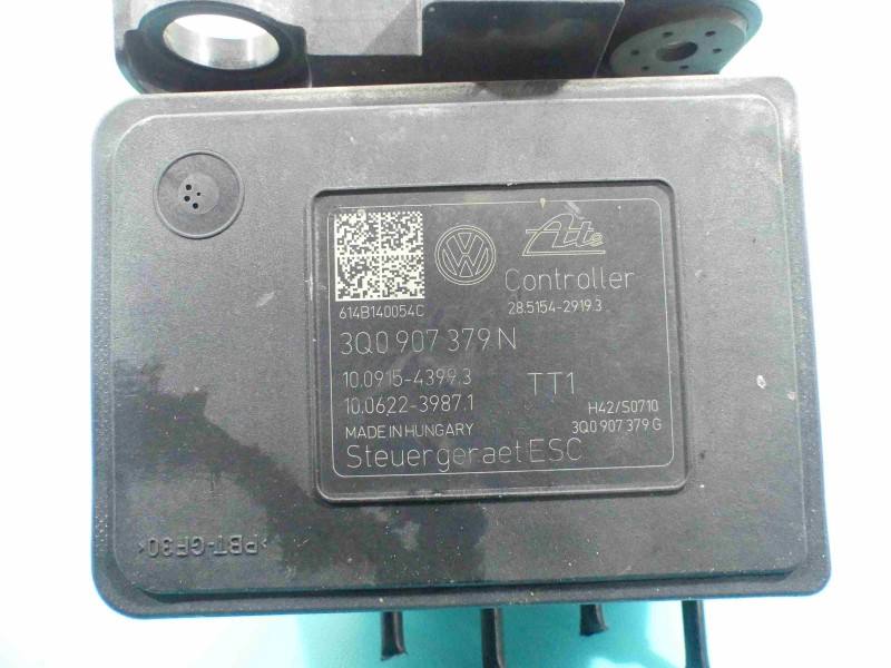 Блок керування ABS АБС Seat Leon 3Q0614517N — фото деталі 9