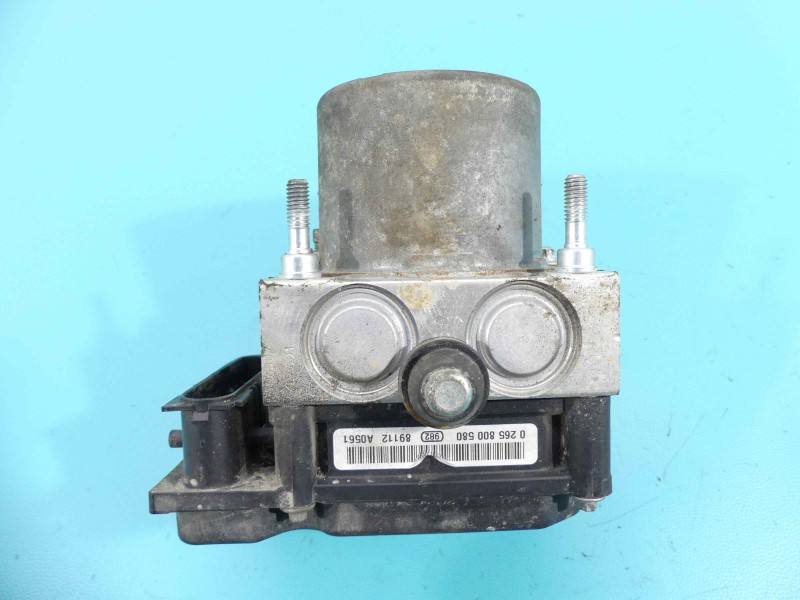 Блок керування ABS АБС Nissan Tiida 0265800580 — фото деталі 3