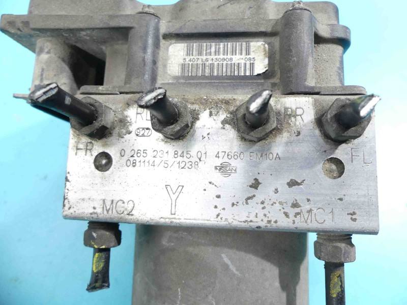Блок керування ABS АБС Nissan Tiida 0265800580 — фото деталі 7