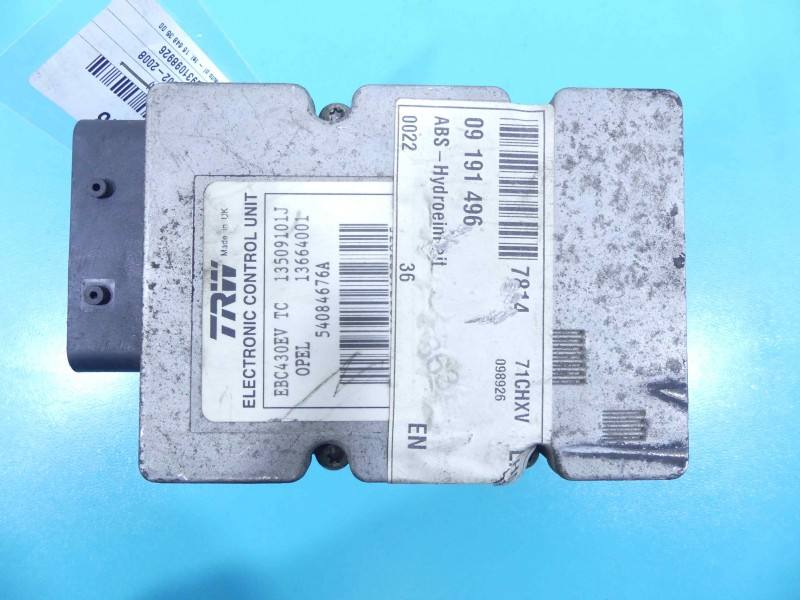Блок керування ABS АБС Opel Vectra C 09191496 — фото деталі 7