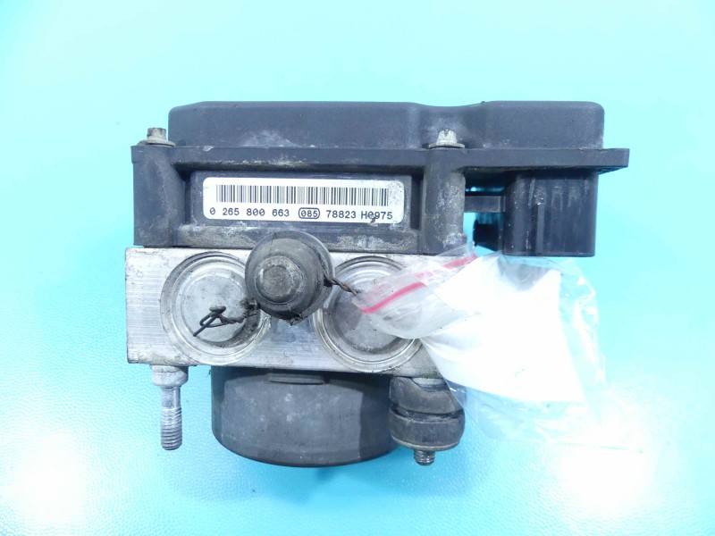 Блок керування ABS АБС Fiat Linea 0265800663 — фото деталі 7