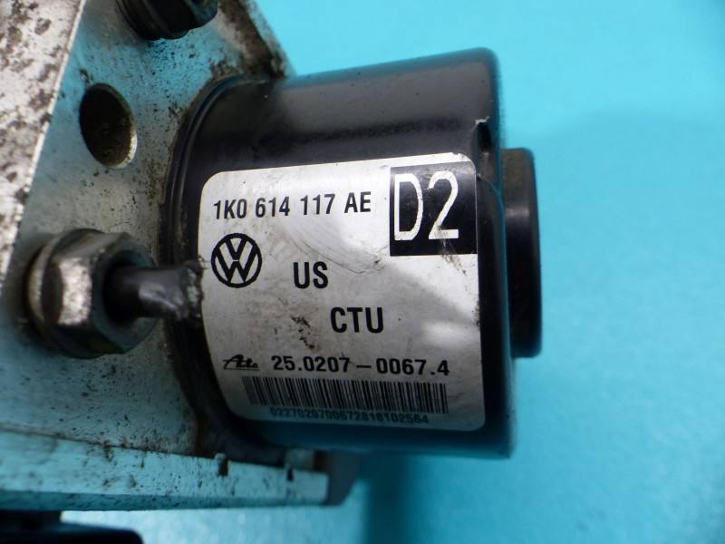 Блок керування ABS АБС Volkswagen Golf 5 1K0614117AE — фото деталі 7