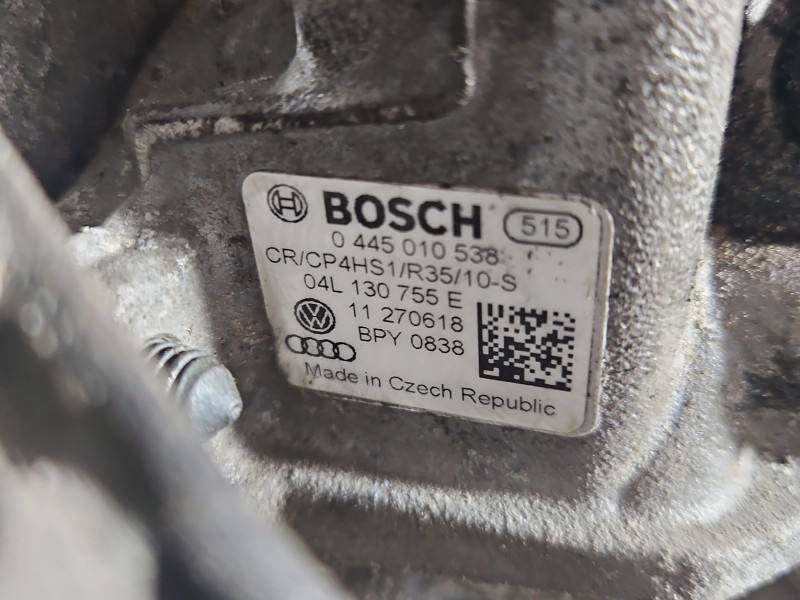 ТНВД паливний насос високого тиску Volkswagen Caddy 0445010538 — фото деталі 4