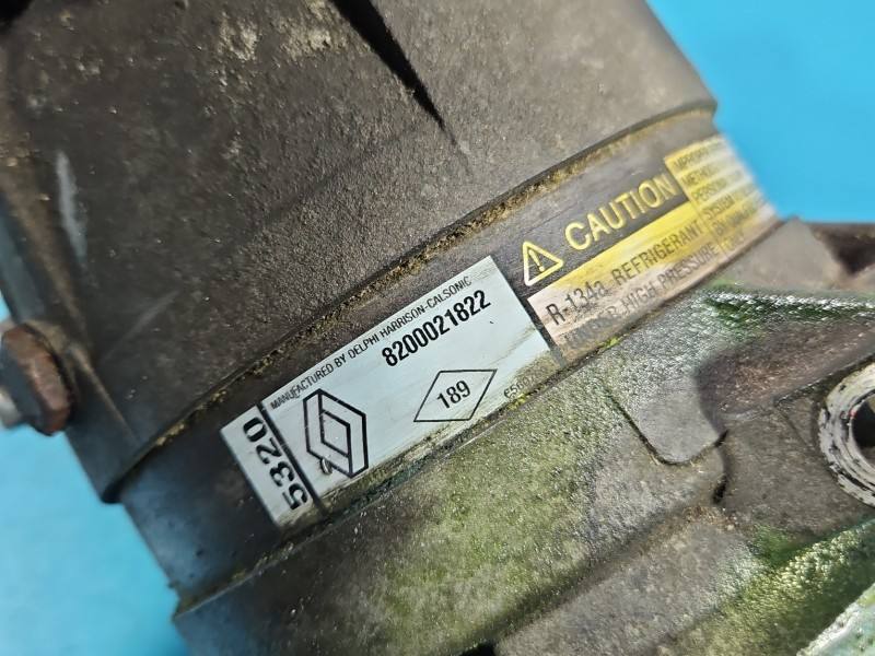 Компресор кондиціонера Renault Laguna 8200021822 — фото деталі 5
