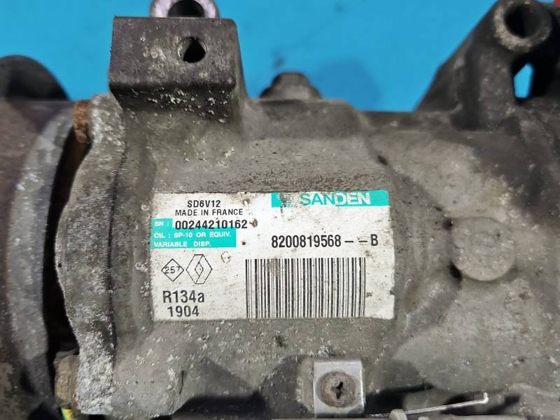 Компрессор кондиционера Renault Clio 8200819568 — фото детали 4