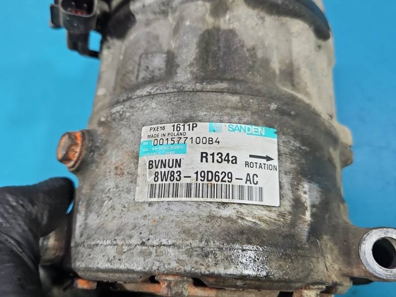 Компресор кондиціонера Land Rover Range Rover 8W83-19D629-AC — фото деталі 4