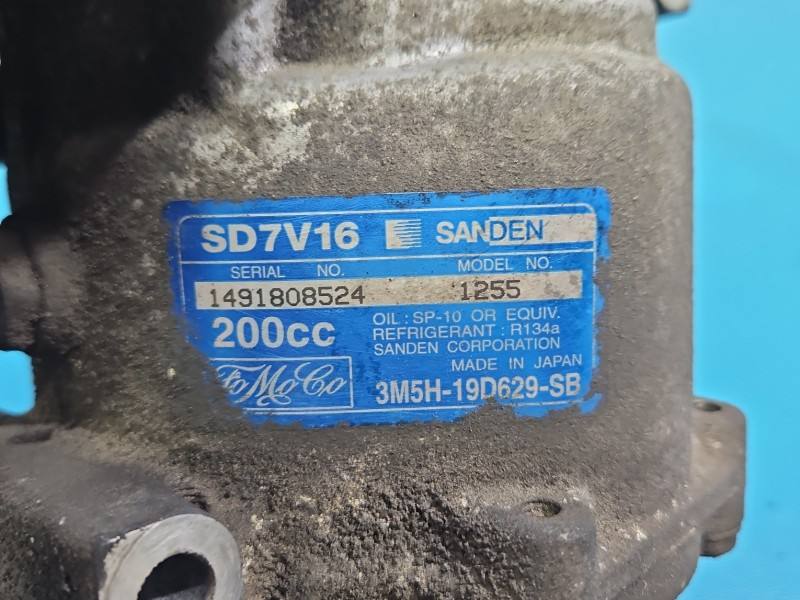 Компресор кондиціонера Volvo V50 3M5H-19D629-SB — фото деталі 8