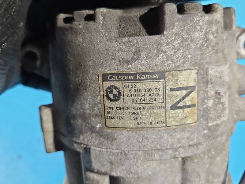 Компрессор кондиционера BMW 3 E90 6915380 — фото детали 6