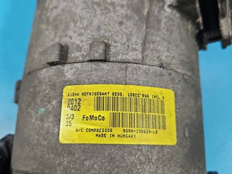 Компресор кондиціонера Land Rover Range Rover 9G9N-19D629-LB — фото деталі 5