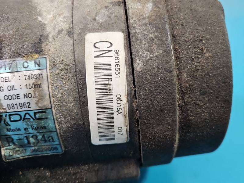 Компрессор кондиционера Chevrolet Captiva 96629606 — фото детали 4